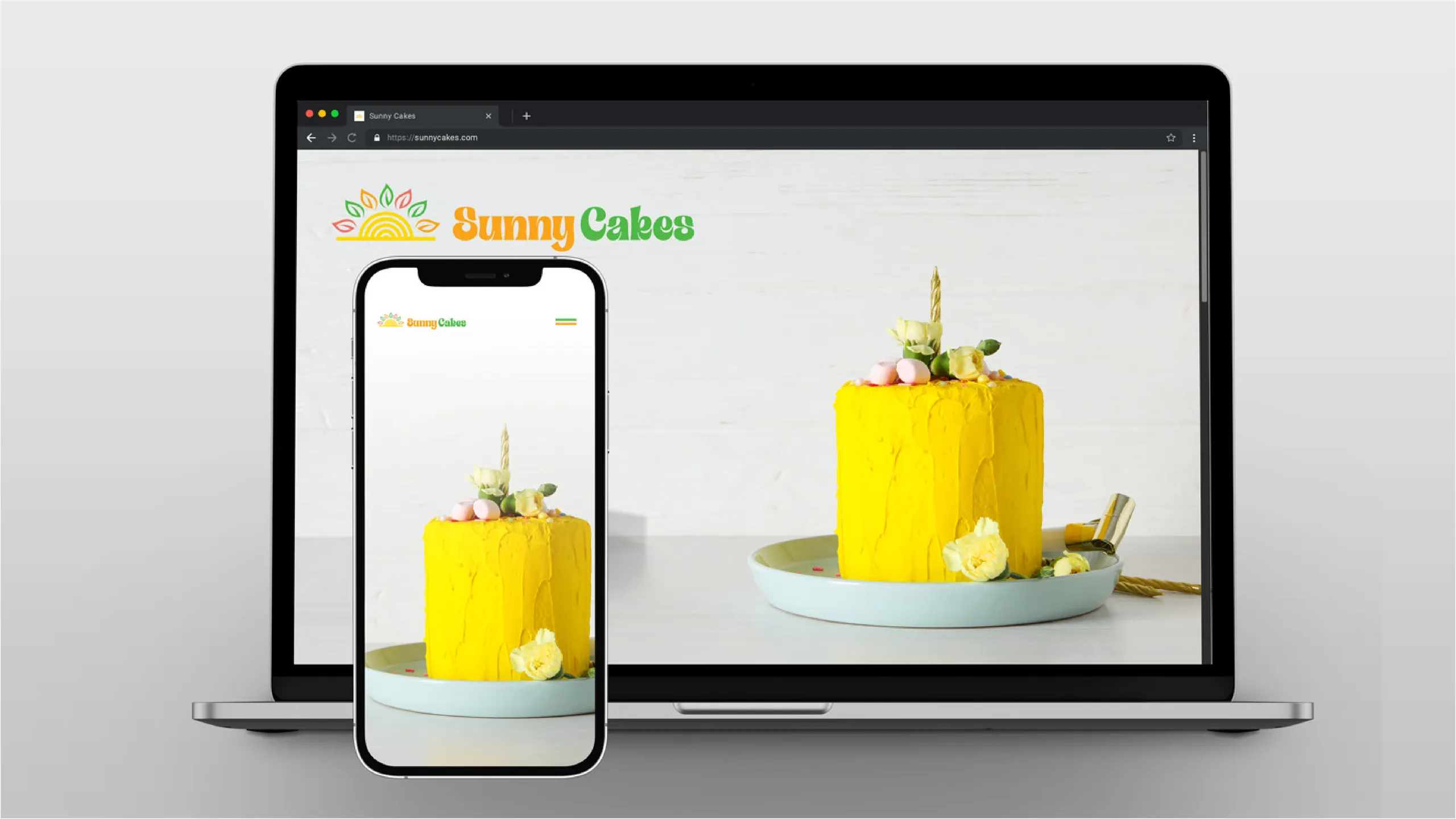 Sunny Cakes brand identity 8